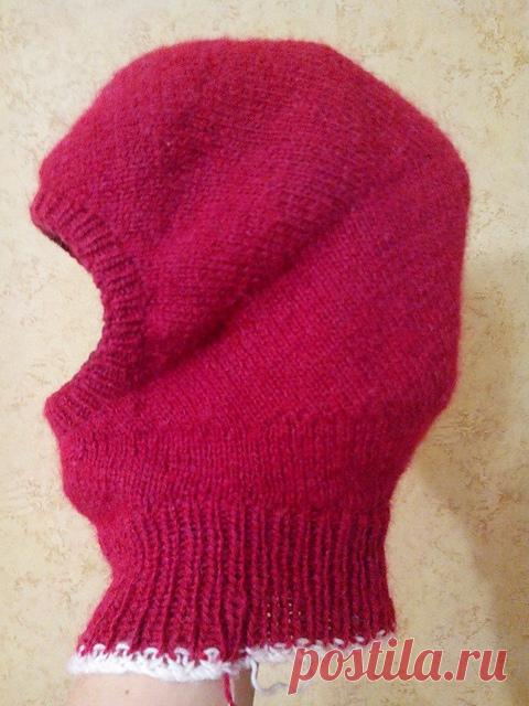 Зимняя шапка нелинейной наружности: ru_knitting