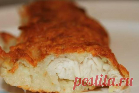 Рыба в картофельной шубе. Сочная рыбка и хрустящая корочка! Блюдо очень простое,но в то же время очень вкусное и его приготовление не занимает много времени. Ингредиенты: Рыбное филе — 450 граммов (три филе). Можно
