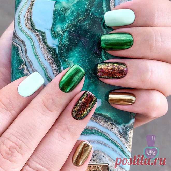 Самые эффектные цвета для осеннего маникюра