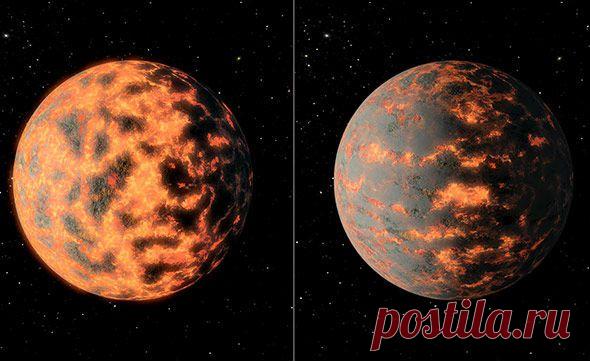 Планета "Алмаз" показала резкие колебания температур | АСТРОновости