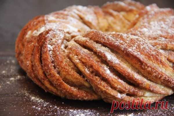 Хрустящая корочка снаружи и мягкая внутри… Эстонская выпечка с корицей — Вкусные рецепты