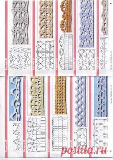Emy's Gallery: Crochet Edges Pattern  |  Pinterest: инструмент для поиска и хранения интересных идей