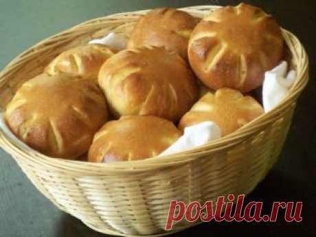 Пышные, ароматные булочки к обеду