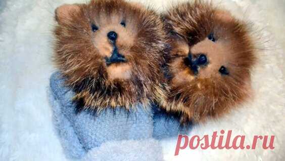 Звероварежки своими руками