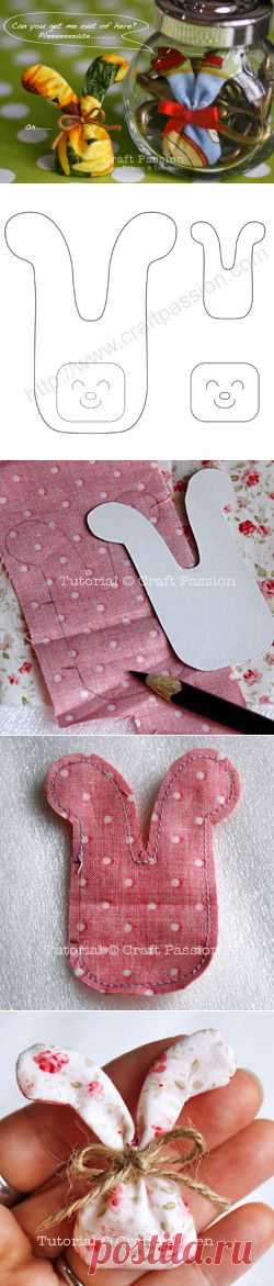 Зайчики-саше. Из Интернет-копилки / Интересные идеи декора / PassionForum - мастер-классы по рукоделию