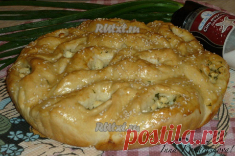 Пирог с брынзой и укропом (рецепт с фото) | RUtxt.ru