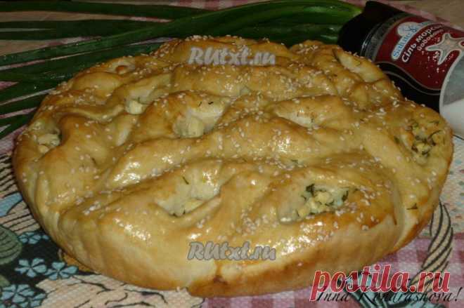 Пирог с брынзой и укропом (рецепт с фото) | RUtxt.ru