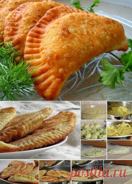 Чебуреки на кефире с картошечкой и сыром - побалуем себя вкусненьким! | Четыре вкуса