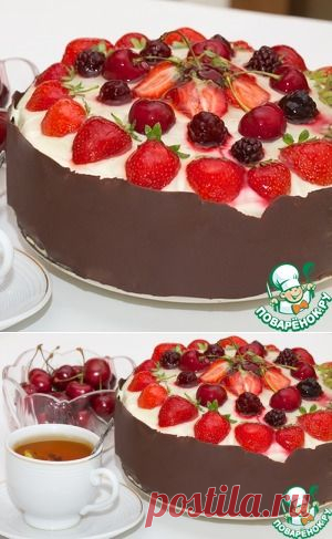 Торт "Медовик" из разливного теста в мультиварке - кулинарный рецепт