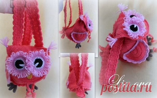 ​Рюкзак в виде совы