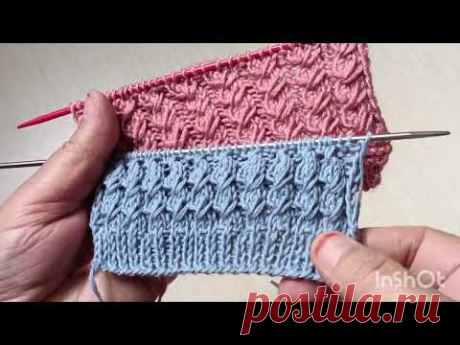 yeni kolay örgü model yapılışı✓iki şiş kolay örgü yelek hırka modeli 👌#handmade