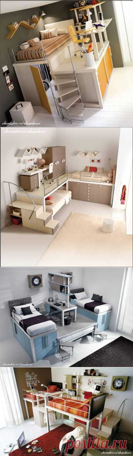 Детская в углу вашей комнаты » Дизайн интерьеров