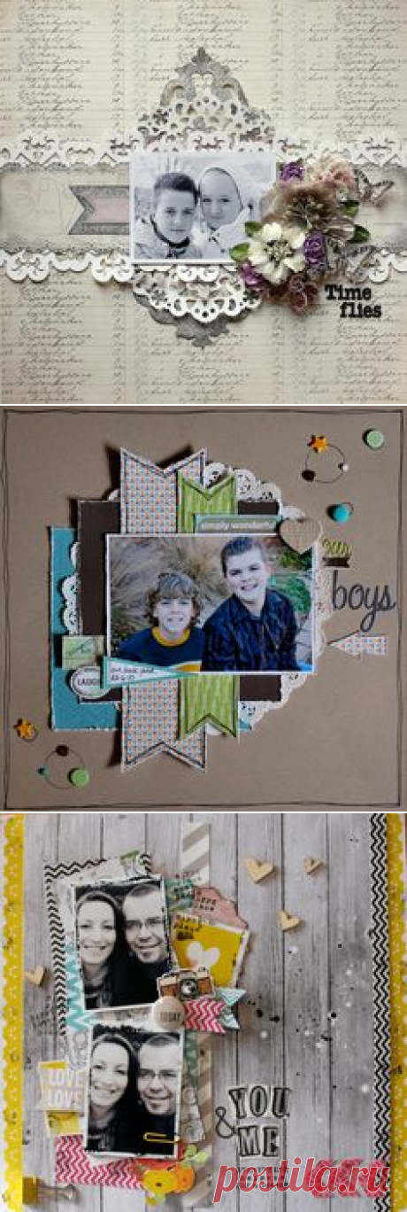 Scrapbooking в Pinterest