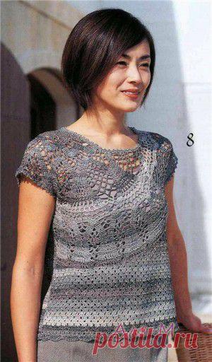 БЕЗрукавочки и блузки-медузки. Бродилка по дневникам № 18