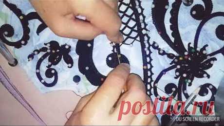 Заполнение рельефной полосы