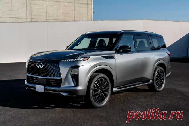 Infiniti QX80 2025 - интерьер и экстерьер