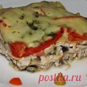 Сочная куриная запеканка с баклажанами и сырной корочкой: попробовав однажды готовлю только так - МирТесен