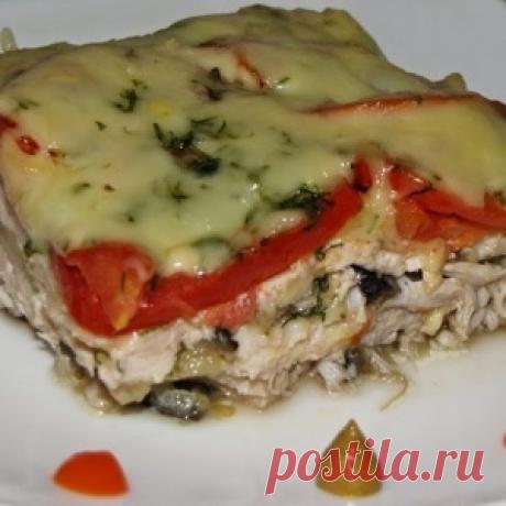 Сочная куриная запеканка с баклажанами и сырной корочкой: попробовав однажды готовлю только так - МирТесен
