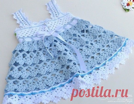 Дeтский сарафанчик крючком Новый конкурс с денежными призами! - условия читаем ЗДЕСЬ
