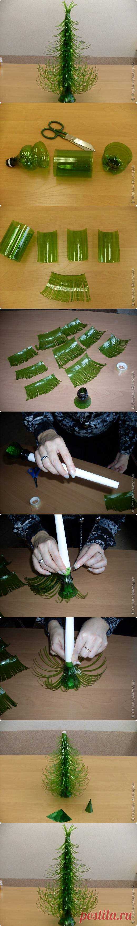 DIY Plastic Bottle Christmas Trees DIY Projects | UsefulDIY.com