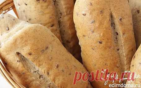 Хлебцы с семенами льна | Кулинарные рецепты от «Едим дома!»