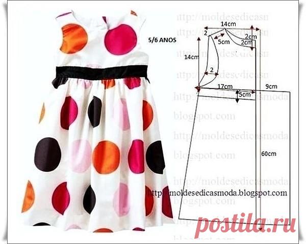 Выкройки детских летних сарафанчиков. Забираем и шьем для маленьких принцесс!