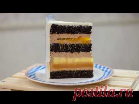 🍫Шоколад-Апельсин🍊.  ТОРТ с НОВОГОДНИМ 🎄вкусом 2020- Я - ТОРТодел!