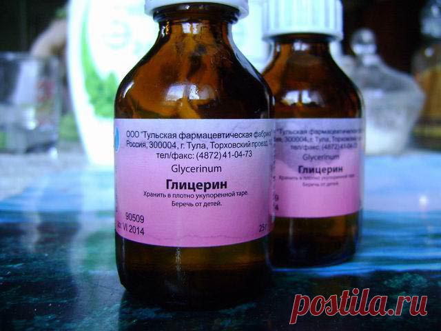 Использование глицерина в быту! |