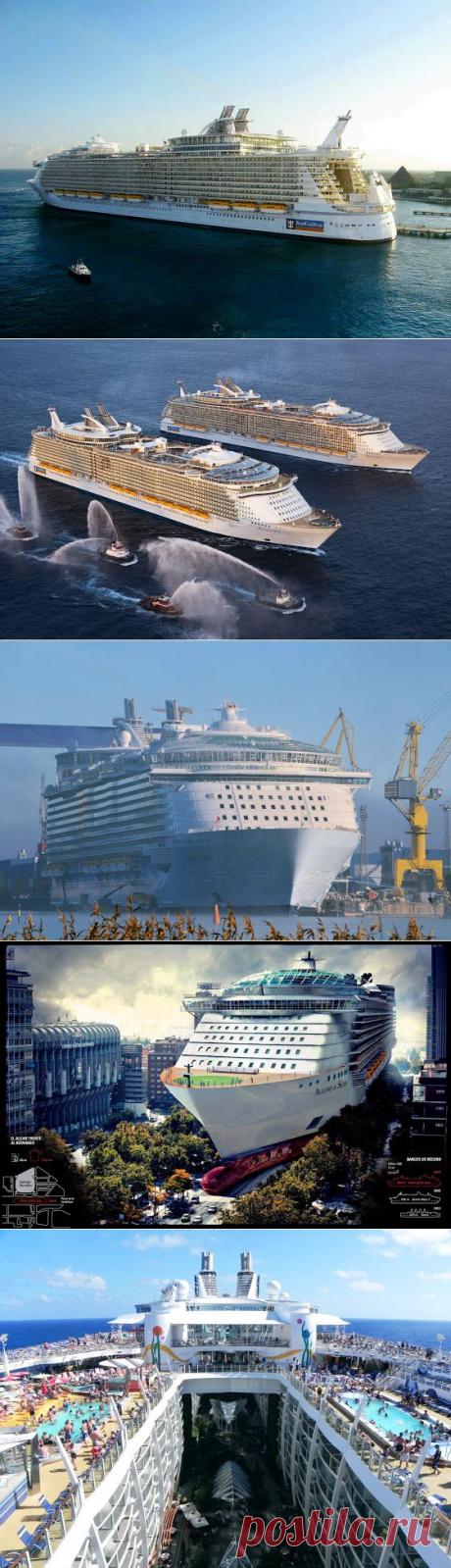 (+1) тема - &quot;Очарование морей&quot; - самый большой круизный лайнер в мире. | Наука и техника