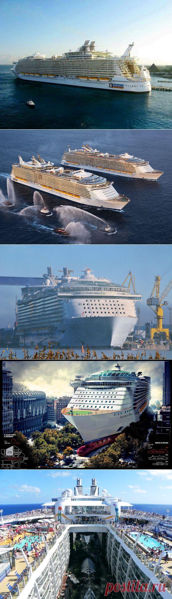 (+1) тема - "Очарование морей" - самый большой круизный лайнер в мире. | Наука и техника