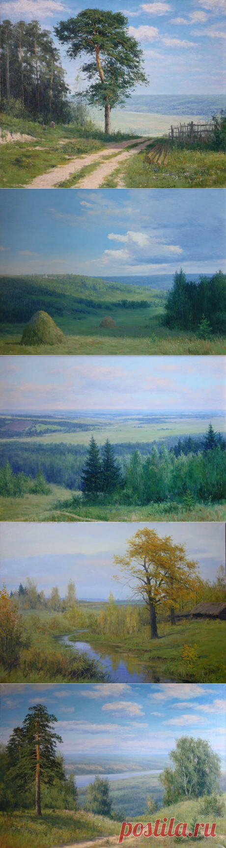 Художник Николай Трошин.Пейзажи