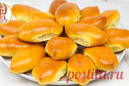 Тесто на кефире, пирожки с капустой и грибами в духовке – рецепт с фото