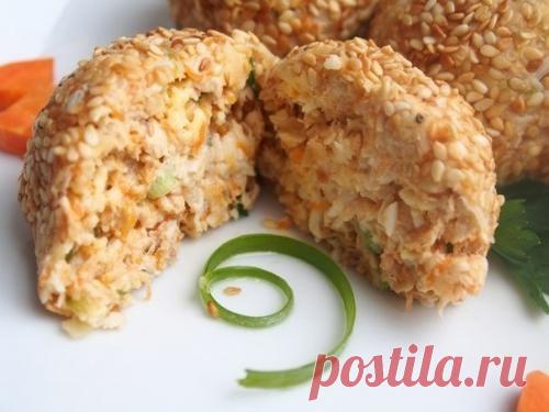 Салатные шарики 