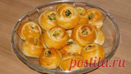 Самые вкусные пирожки с картошкой «Розочки»