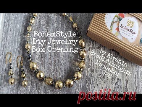 BohemStyle Diy Jewelry Box Opening November 2020