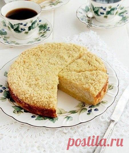 Как приготовить пирог с творогом и яблоками - рецепт, ингредиенты и фотографии