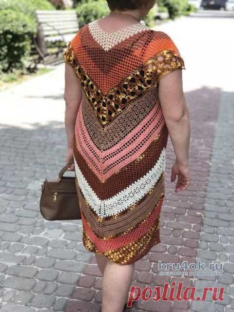 Платье Seaside Dress от Moon Eldridge, описание и схемы вязания