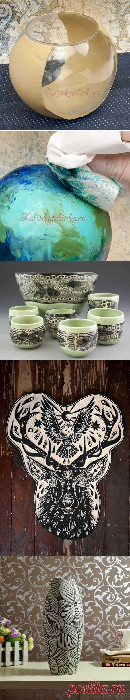 Урок- Техника сграффито и полимерная глина. : polymerclayfimo