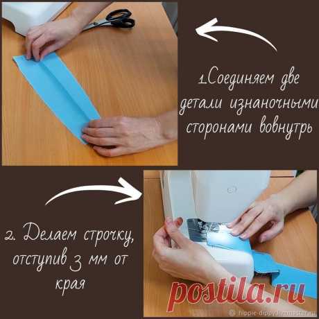 Двойной (французский) шов для тонких и прозрачных тканей | Журнал Ярмарки Мастеров