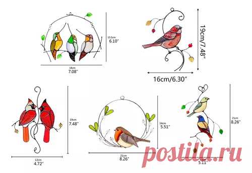 Atrapasoles Con Forma De Pájaro Para Decoración De Ventanas, | Meses sin interés