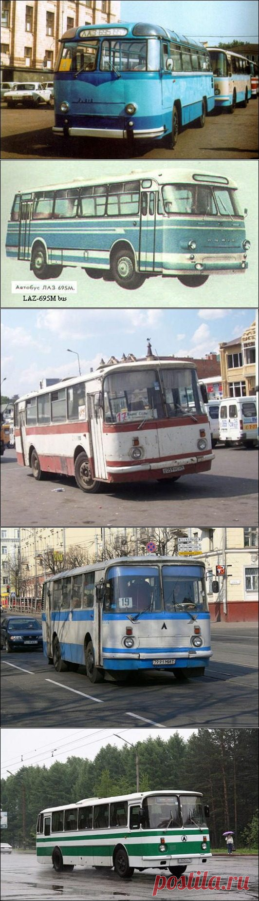 История советского автобуса / Назад в СССР / Back in USSR