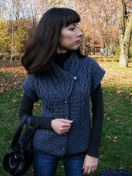 25 схем вязания жилета для женщин и детей, Вязание для детей