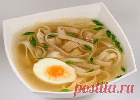 Домашняя суп - лапша с курицей - Простые рецепты Овкусе.ру
