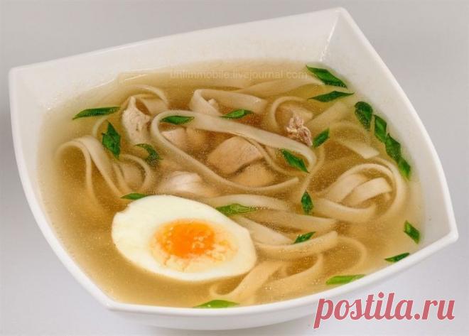 Домашняя суп - лапша с курицей - Простые рецепты Овкусе.ру