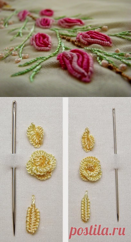 Бразильская техника вышивки (Brazilian Dimensional Embroidery): особенности швов и стежков