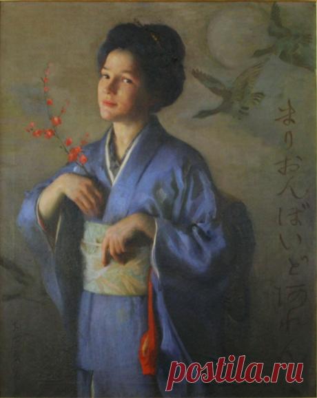 Marion Boyd Allen - The Blue Kimono - t4050 | TiPiTi.info
