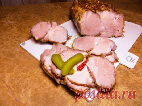 Мясо в духовке - вместо колбасы
