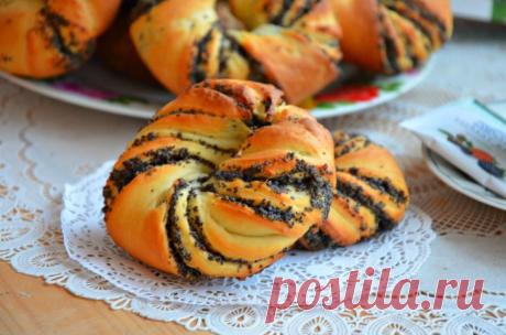 Булочки с маком. Рецепт c фото, мы подскажем, как приготовить!