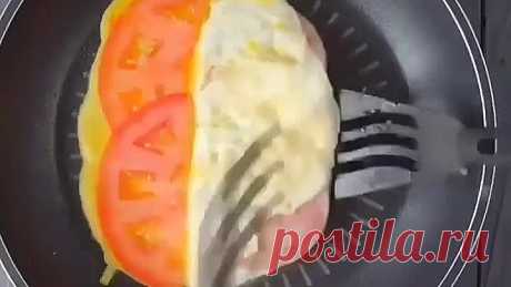 Слоенная яичница!)