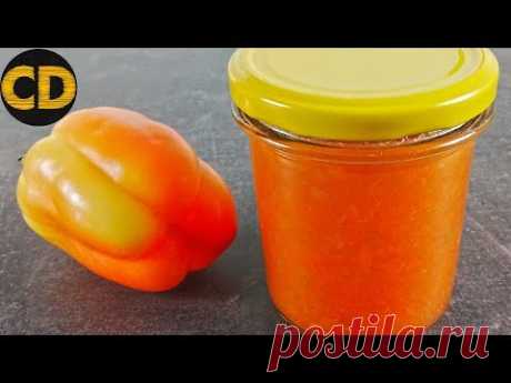 Натуральная паста из перца на зиму. Cooking Day
